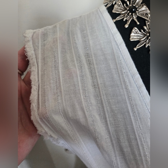 Cotton Ruffled Tie Waist Dress - Picture 7 of 12